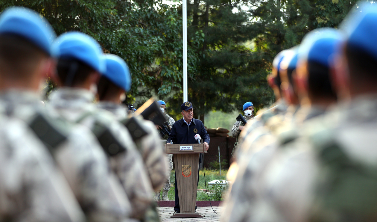 Bakan Hulusi Akar'dan Yunanistan açıklaması Türkiye'ye karşı tehdit dili kullanıyorlar