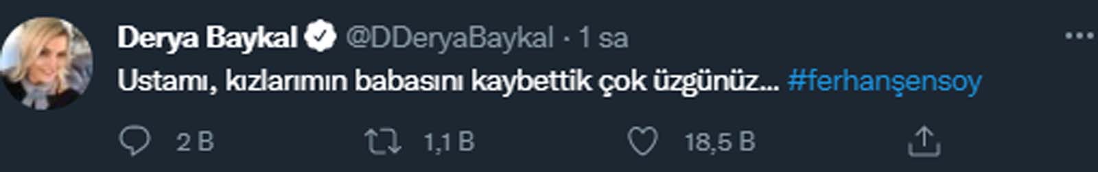 Ölümüyle herkesi üzüntüye boğdu! İşte eski eşi Derya Baykal ve kızlarının Ferhan Şensoy'a yürek burkan vedası...