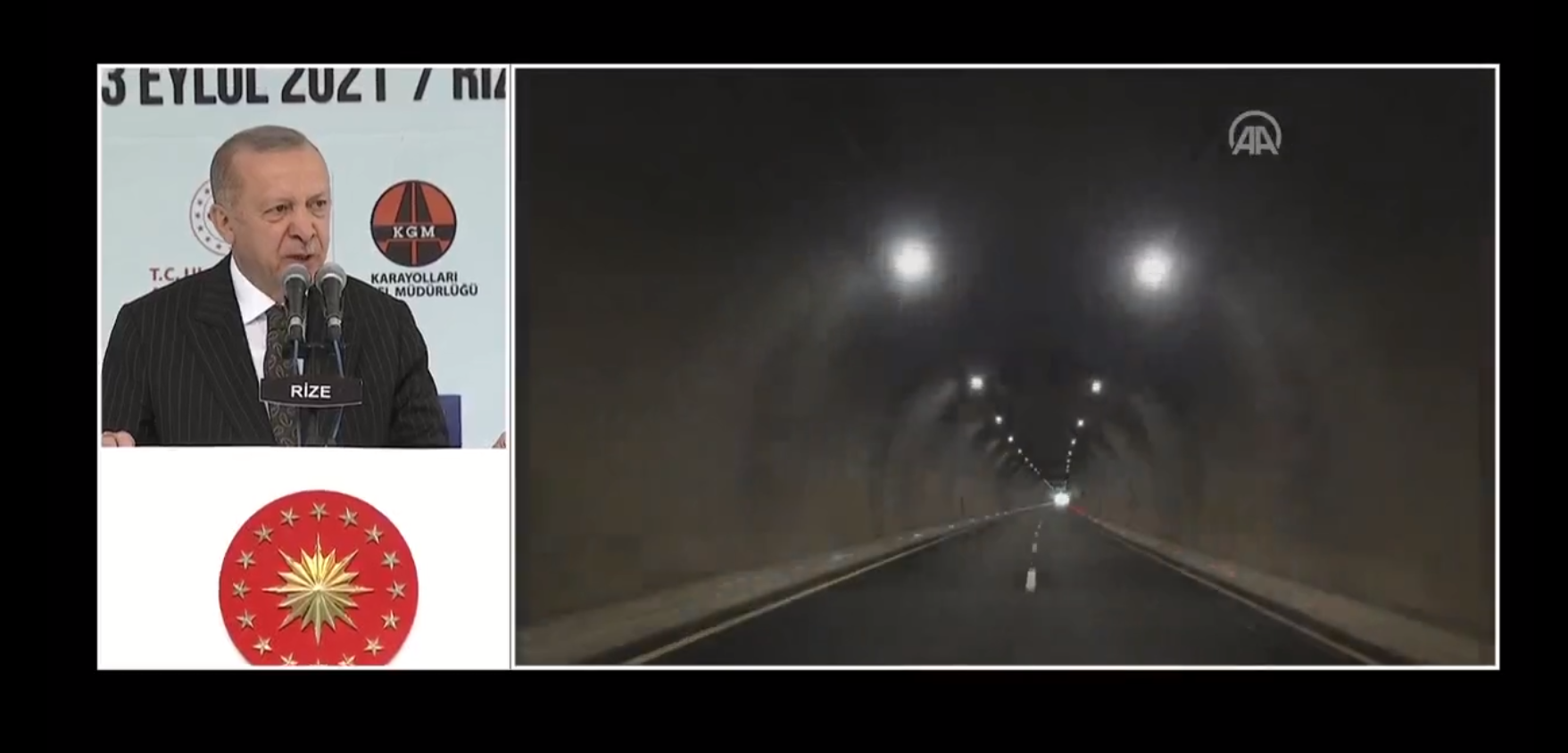 Son dakika | Cumhurbaşkanı Erdoğan, İyidere-İkizdere Yolu ve Tünelleri Açılış Töreni'nde konuşuyor (canlı yayın)