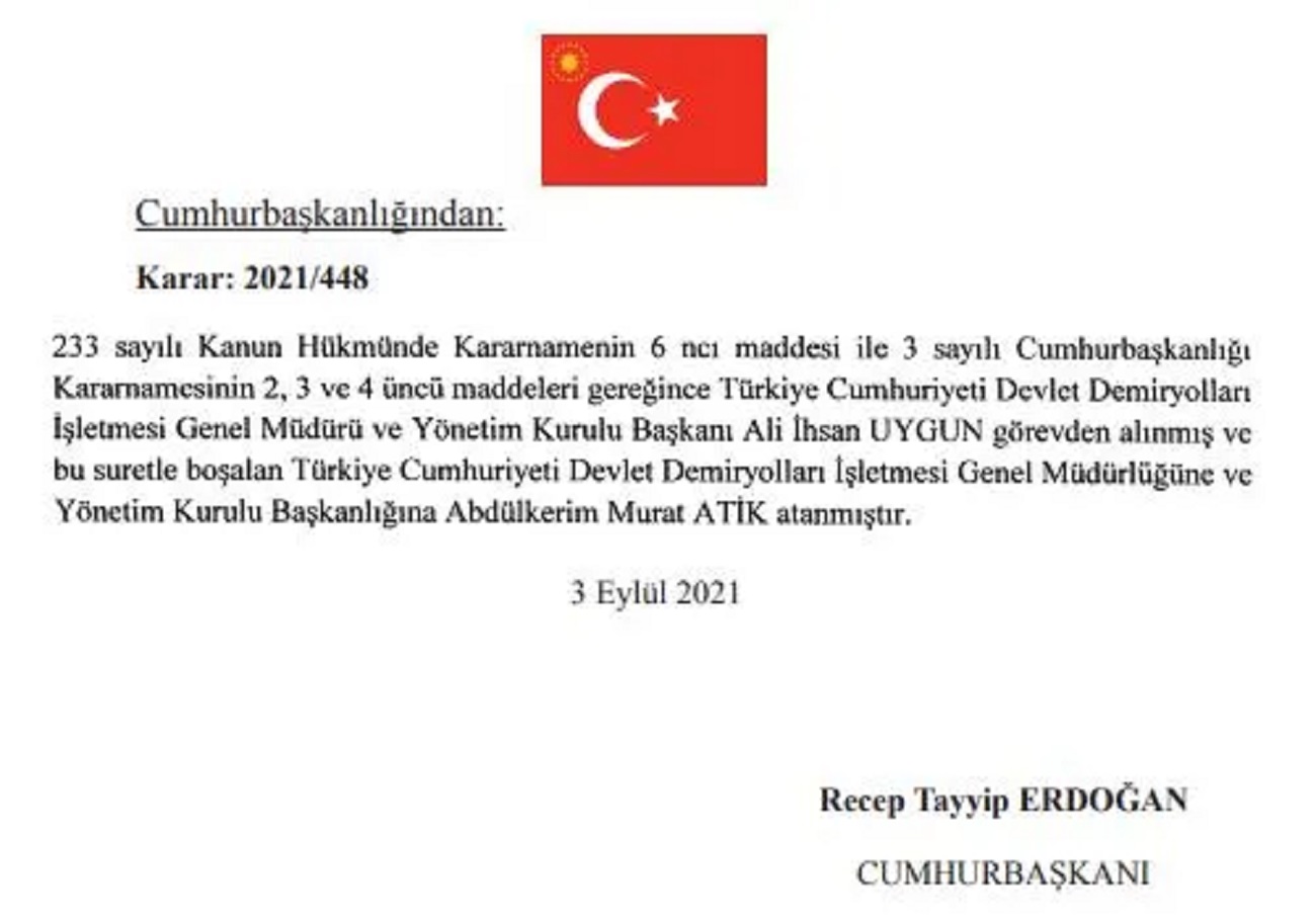 TCDD Genel Müdürü Abdülkerim Murat Atik kimdir? Kaç yaşında? Nereli? İşte Abdülkerim Murat Atik biyografisi... 