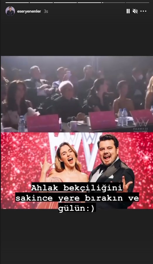 Eleştiri yağmuruna tutulan Berfu Yenenler'e, kocası Eser Yenenler'den tam destek: "Ahlak bekçiliğini bırakın ve..."