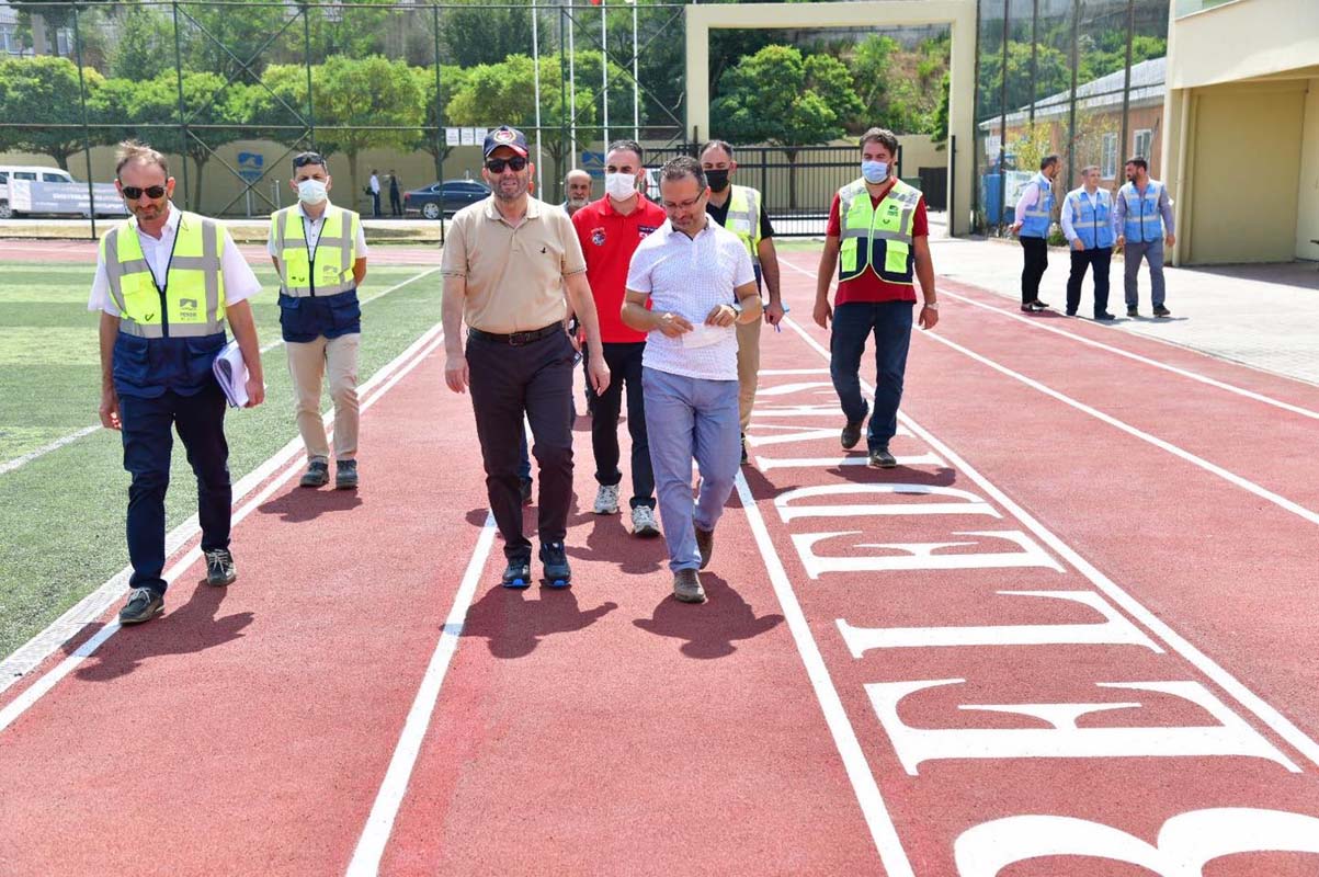 Pendik'te Çamlık Spor Tesisi baştan aşağı yenilendi!