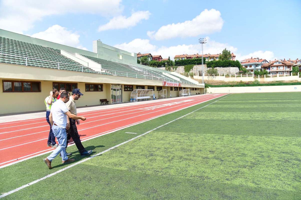 Pendik'te Çamlık Spor Tesisi baştan aşağı yenilendi!
