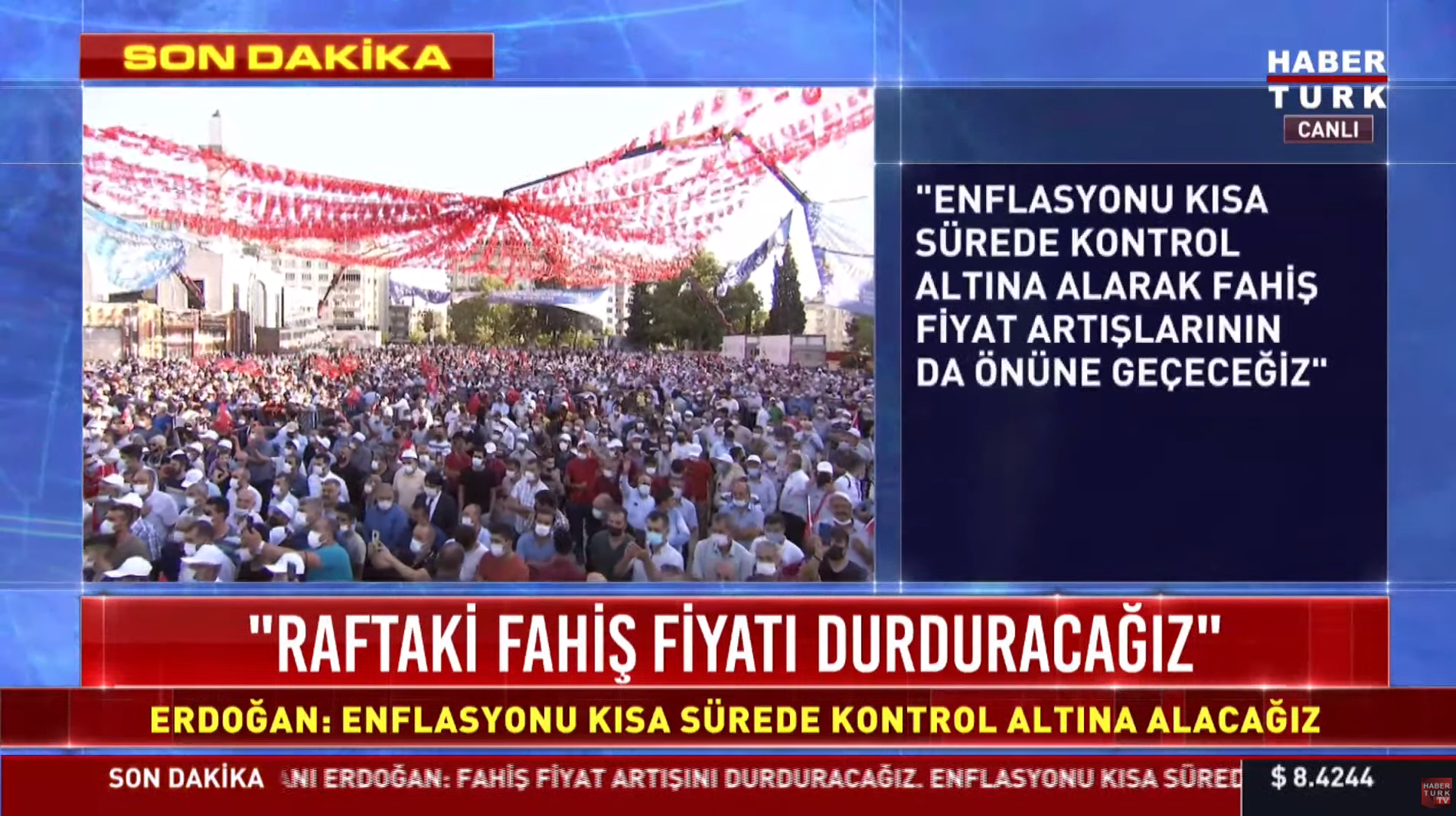 Son dakika | Cumhurbaşkanı Erdoğan, Kahramanmaraş'ta toplu açılış töreninde konuştu: Enflasyonu kontrol altına alarak fahiş fiyat artışlarının önüne geçeceğiz