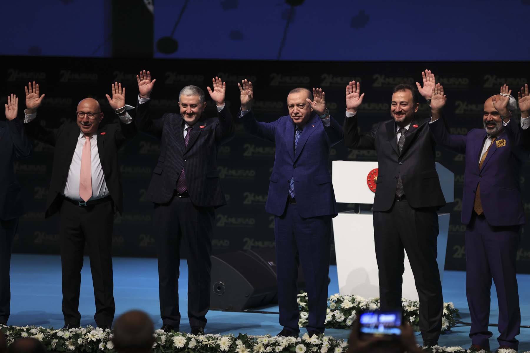 Son dakika | Cumhurbaşkanı Erdoğan, MÜSİAD'ın 26. Olağan Genel Kurulu'nda konuştu: Türkiye geleceğini inşaya odaklanmış durumdadır