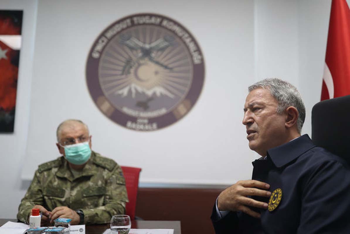 Hulusi Akar'dan sert açıklama: Şehitlerimizin kanı yerde kalmadı, kalmayacak!