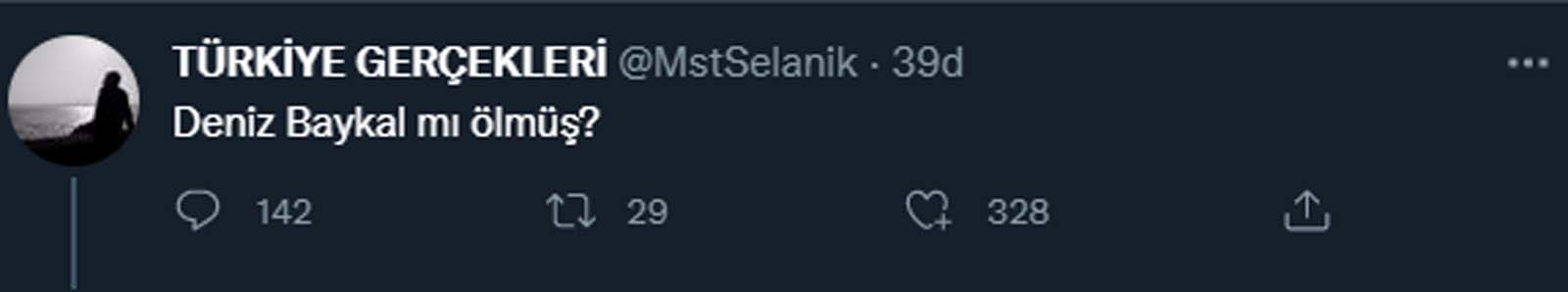 Son dakika: Deniz Baykal öldü mü? Sosyal medyada iddialar var