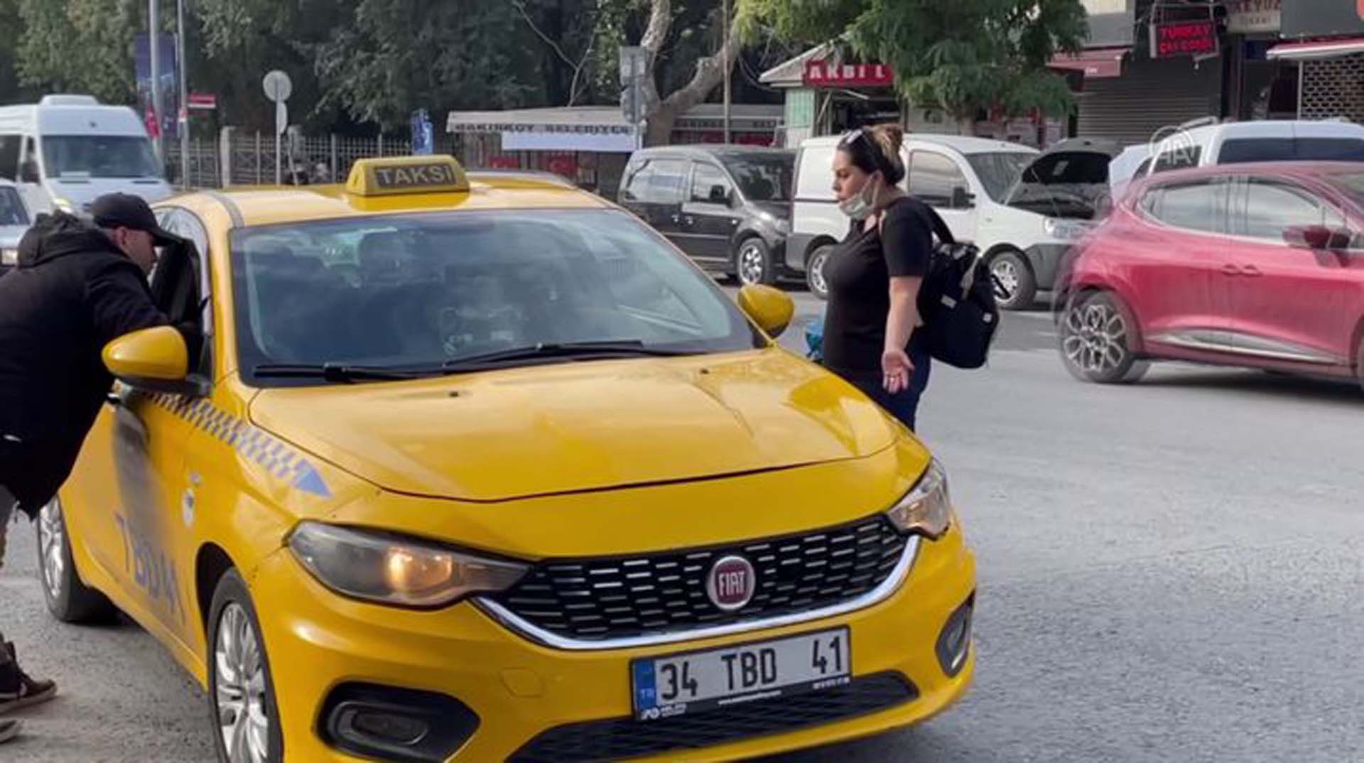 Bakırköy’de taksici terörü yaşandı! Kısa mesafe nedeniyle müşteriyi kabul etmedi