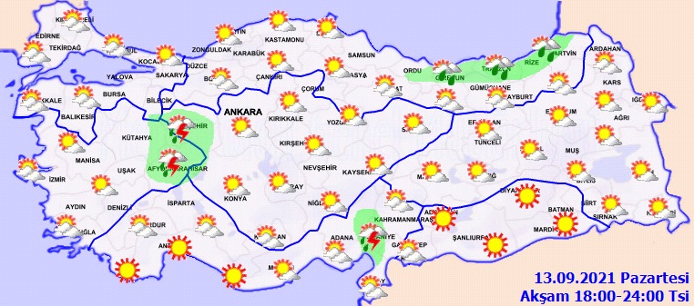 Meteorolojiden gök gürültülü sağanak yağış uyarısı! 5 bölgede etkili olacak