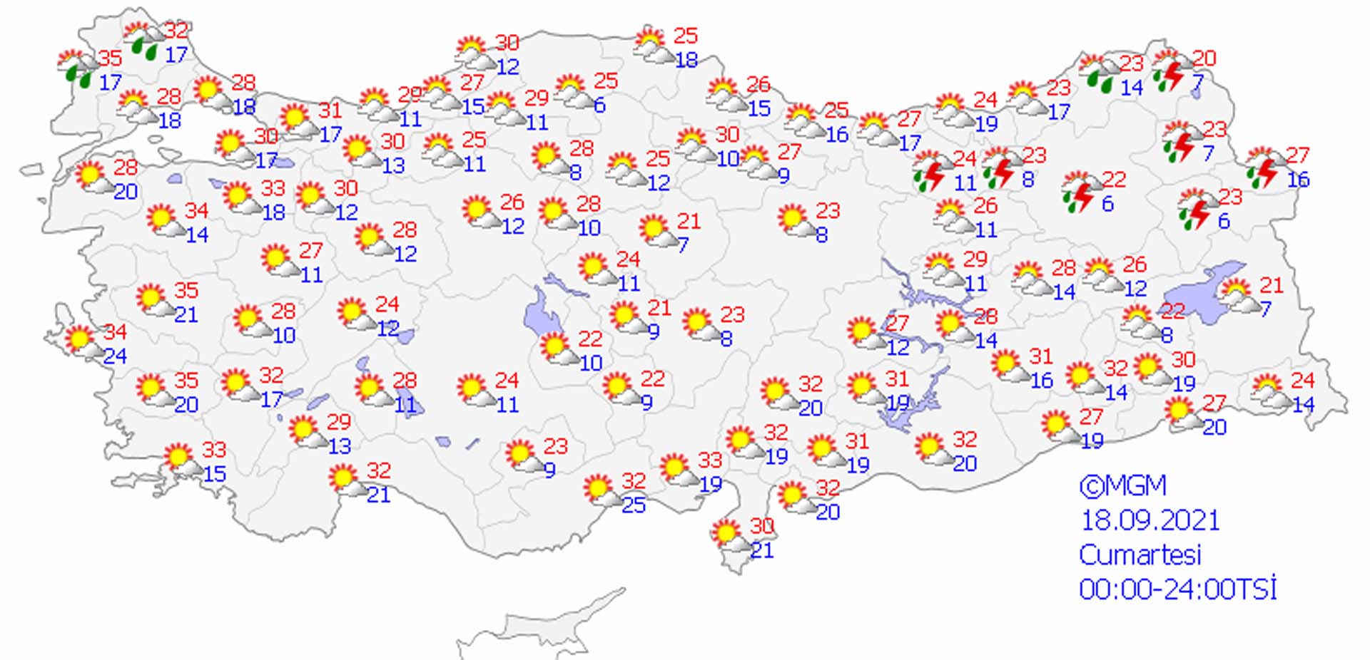 Meteoroloji'den yarın için sarı uyarı! 12 il için alarm verildi! Gök gürültülü sağanak yağış, sel, su baskını, yıldırım, dolu yağışı...