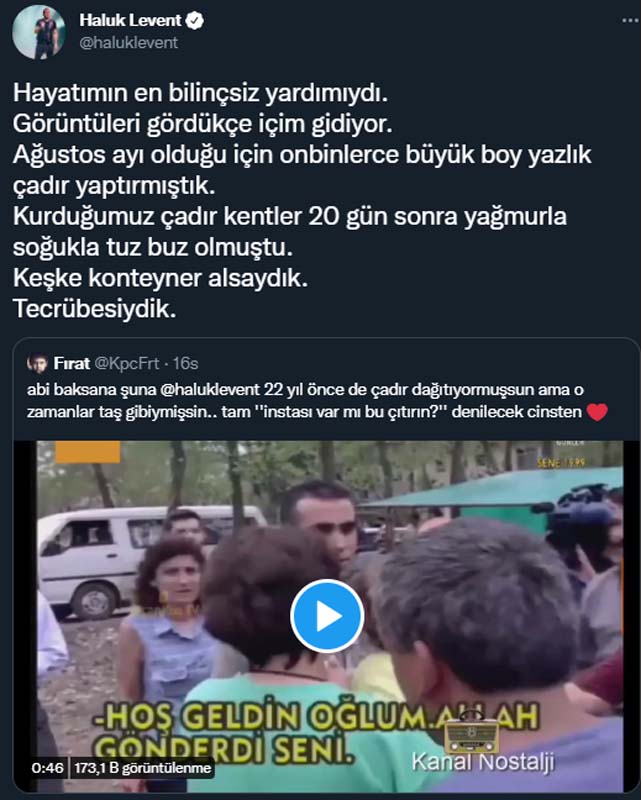 Haluk Levent'ten yıllar sonra gelen itiraf dikkat çekti! Yaptığı yardımdan pişman oldu!