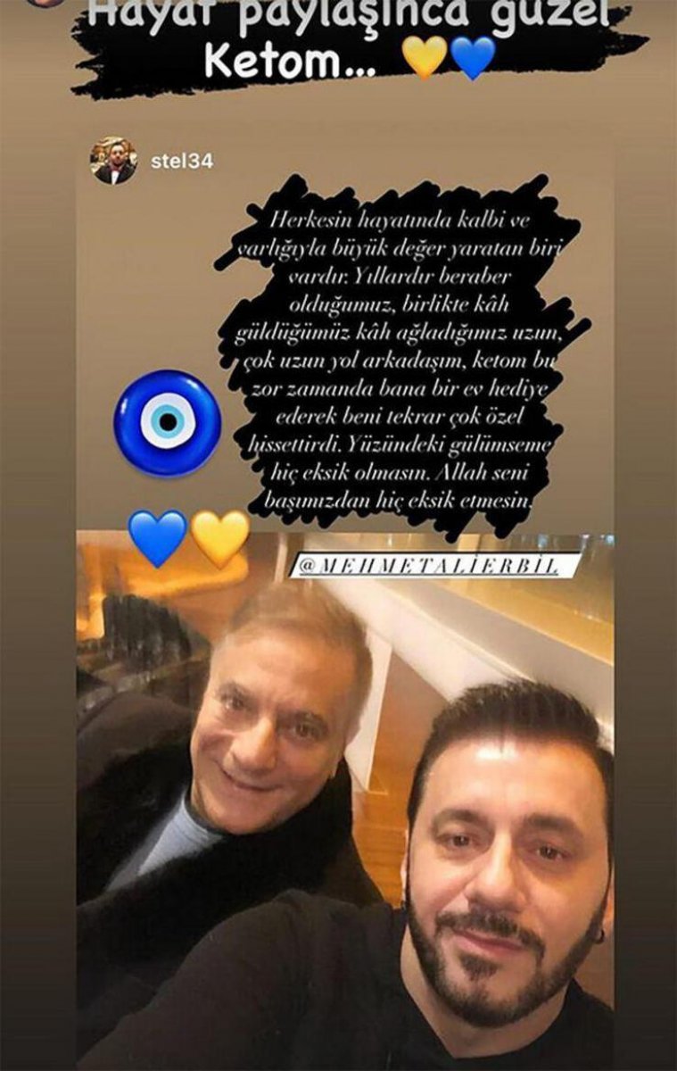 Ünlü şovmen Mehmet Ali Erbil'den menajeri Stelyo Pipis’e büyük jest!l Hediyesi çok konuşuldu!