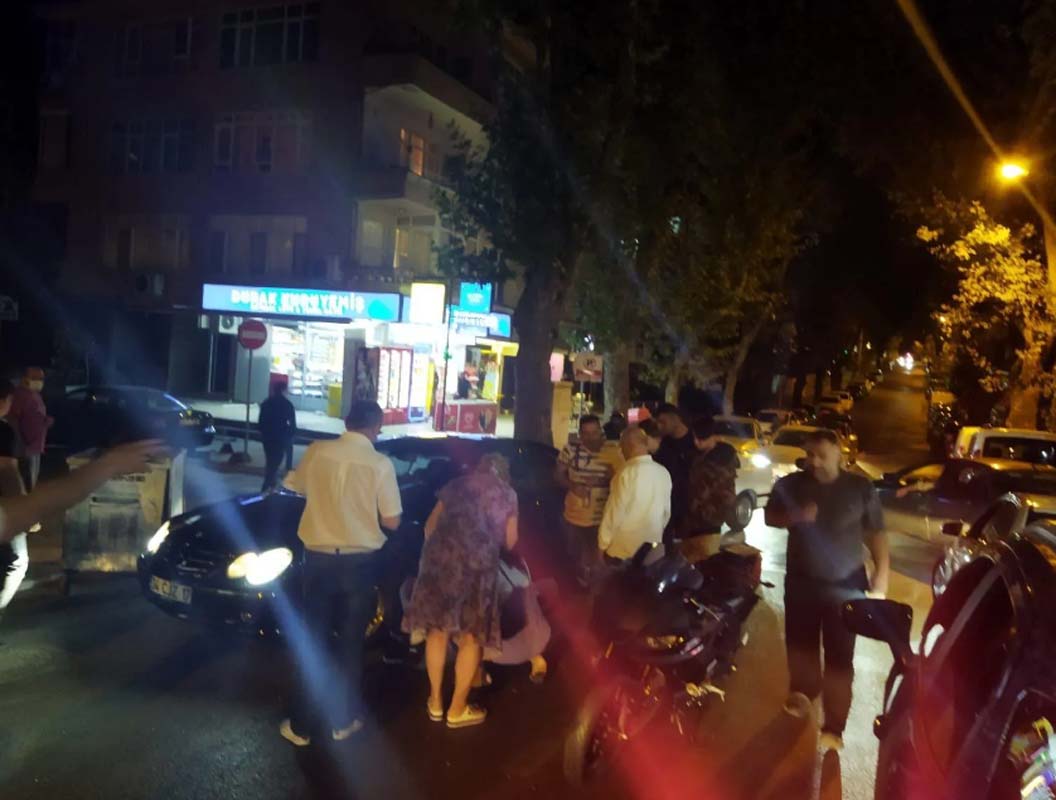 Sosyal medya fenomeninden korkutan kaza! Aleyna Yaren motosikletten fırlayıp yola savruldu!