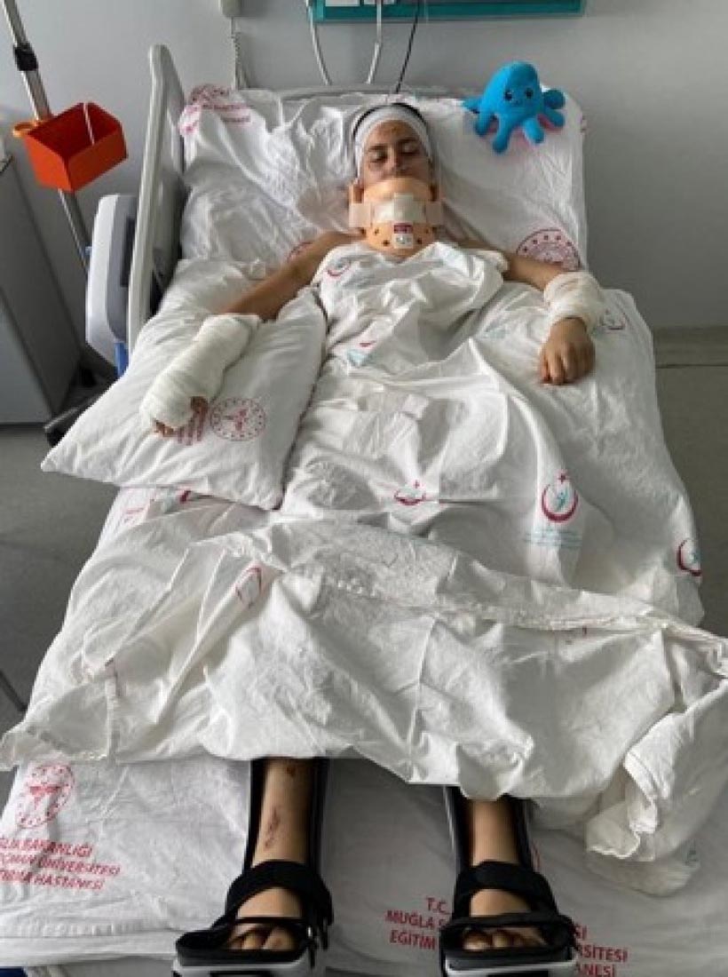 Genç kız felç kaldı! Aracıyla çarpan ABD’li serbest bırakıldı!