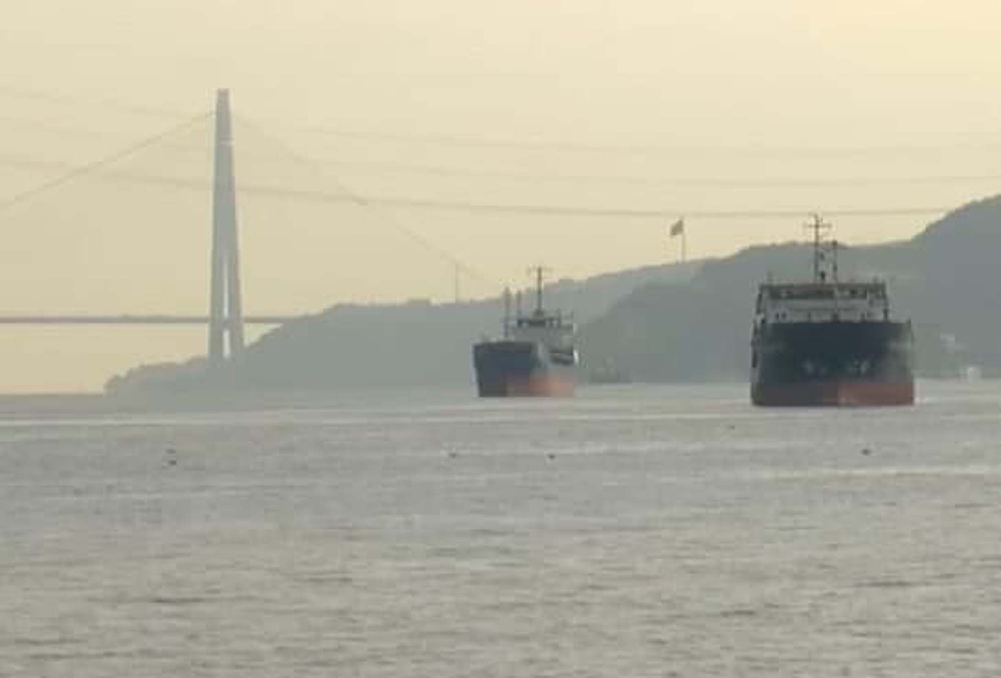 SON DAKİKA! Yeniköy önlerinde 2 kuru yük gemisi çarpıştı