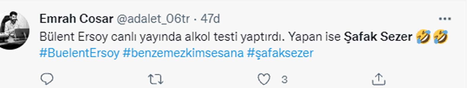 Benzemez Kimse Bize programına Şafak Sezer damga vurdu! Canlı yayında Bülent Ersoy'a alkol testi yaptı! İzleyiciyi kırıp geçirdi!