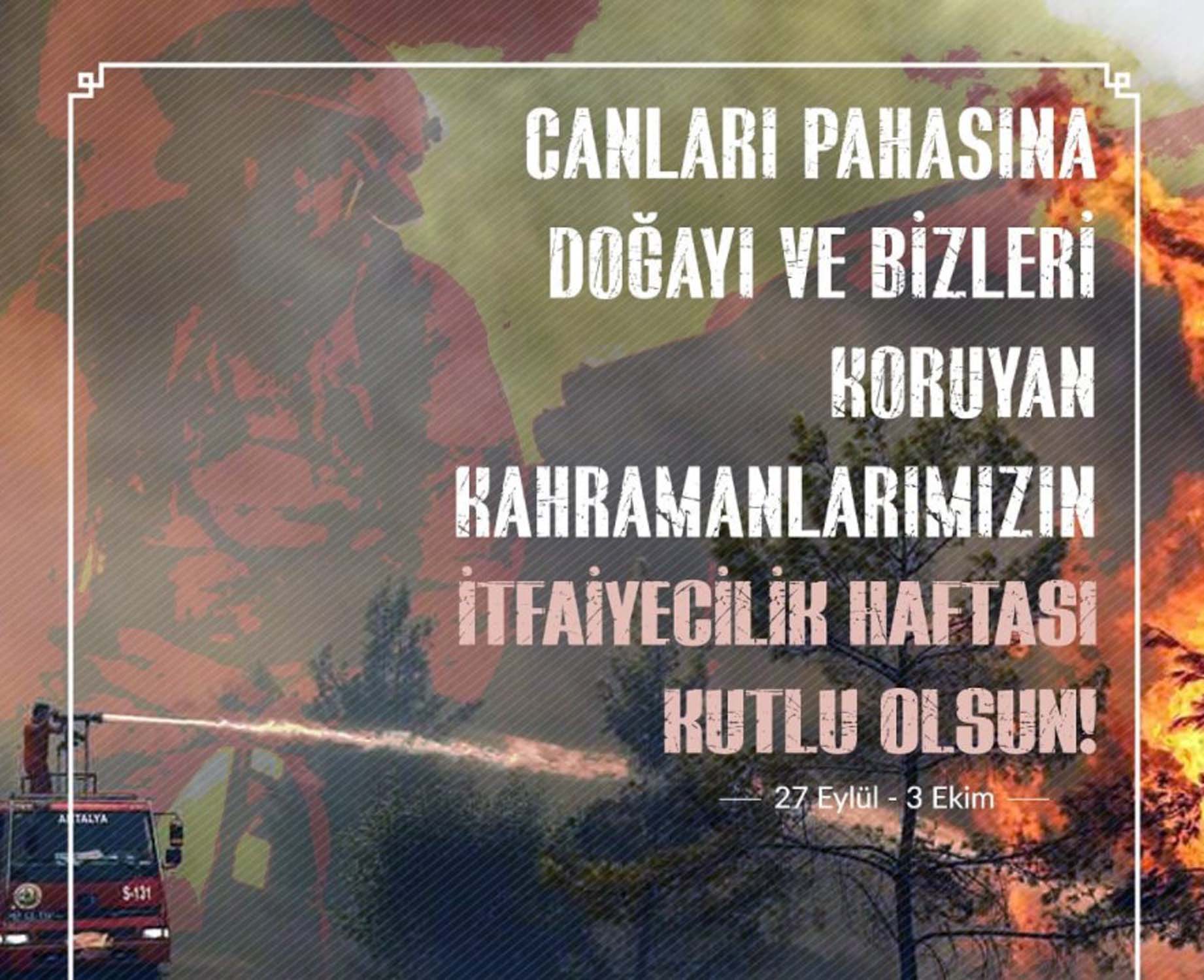 İtfaiye haftası ne zaman? İtfaiye haftası okul öncesi mesajları, sözleri ve görselleri