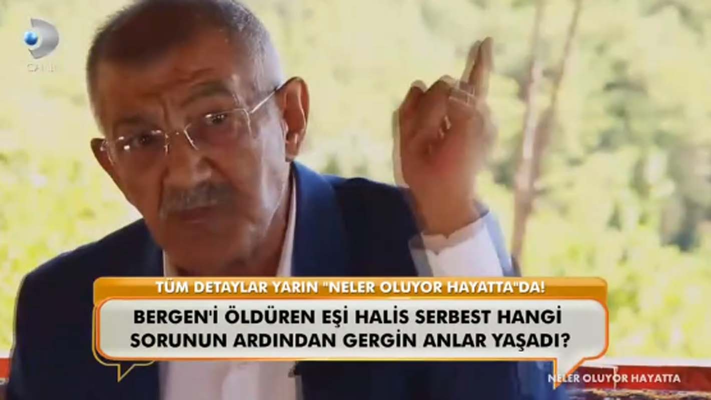 Bergen'in katili Halis Serbest'le röportaj yaptılar! Neler Oluyor Hayatta programına sosyal medyadan tepki yağdı! Cinayetleri normalleştirmeyin