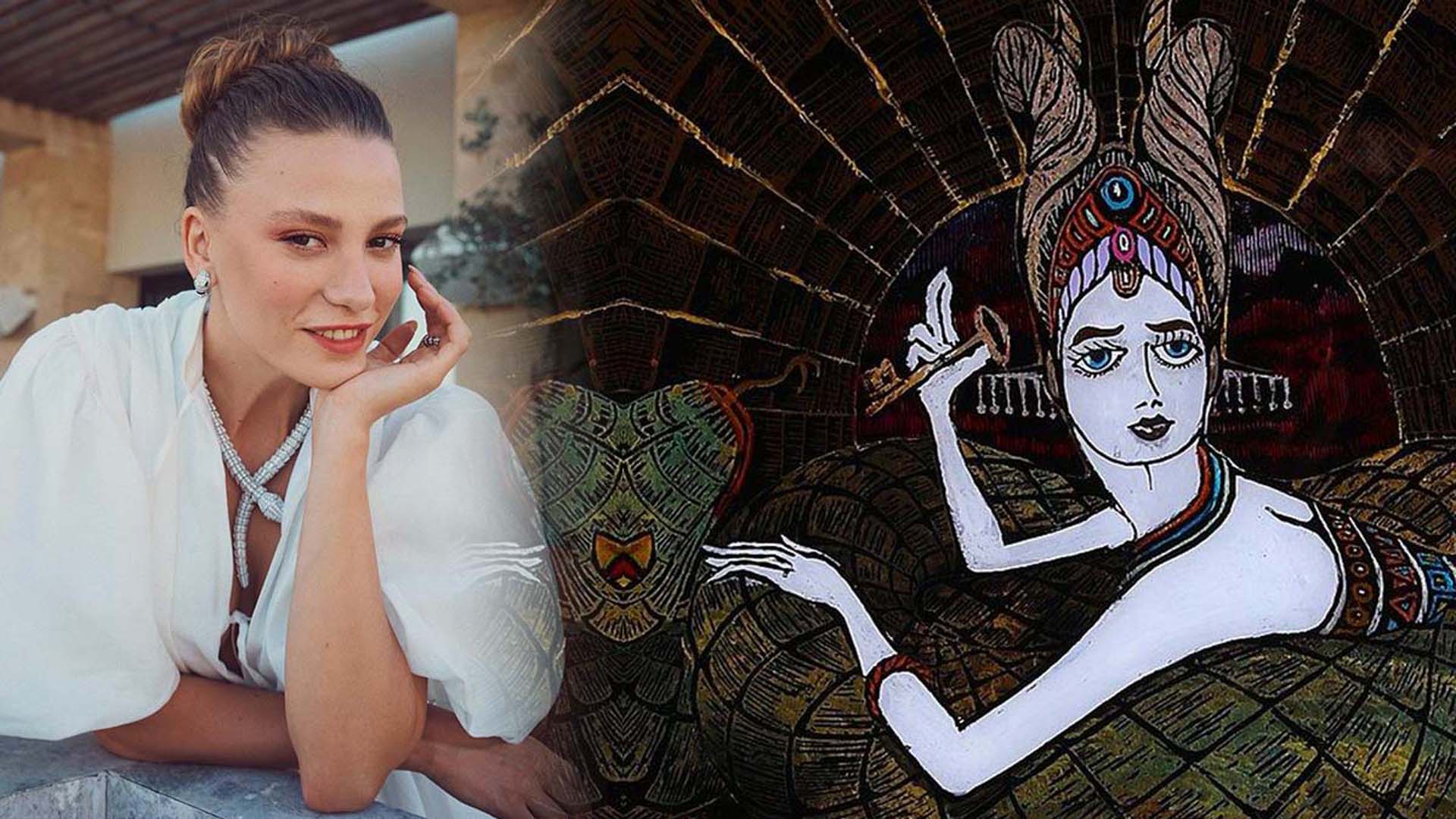 Serenay Sarıkaya ve Burak Deniz’in Netflix’te yayınlanacak yeni dizisi Şahmeran’dan ilk fotoğraf geldi