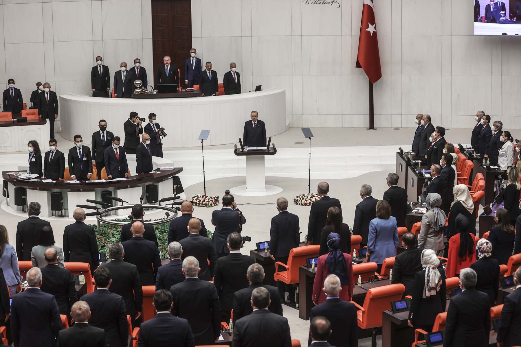 Cumhurbaşkanı Erdoğan, TBMM'nin yasama yılının açılışında konuştu: Kürt sorunu denen meseleyi biz çözdük