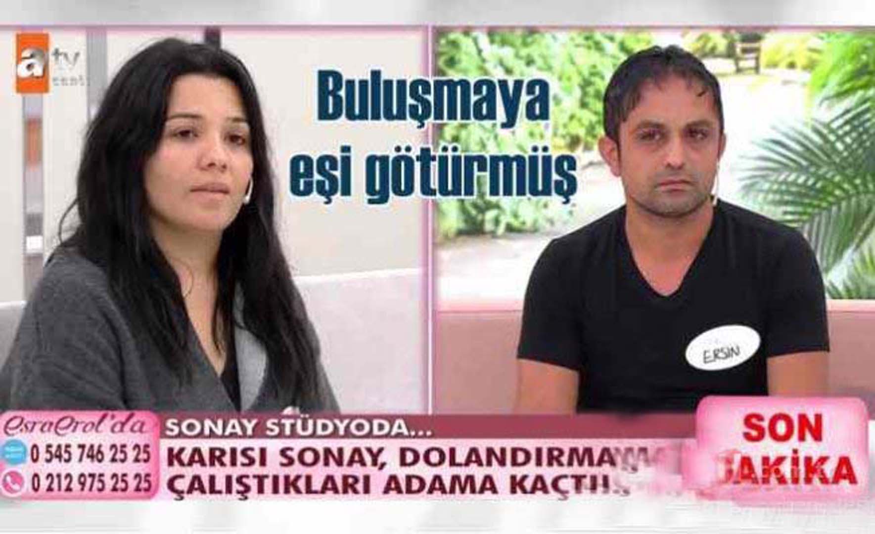 Esra Erol'un programında duyanları şoke edecek olay! Eşi dolandırmak istediği kişiye kaçtı