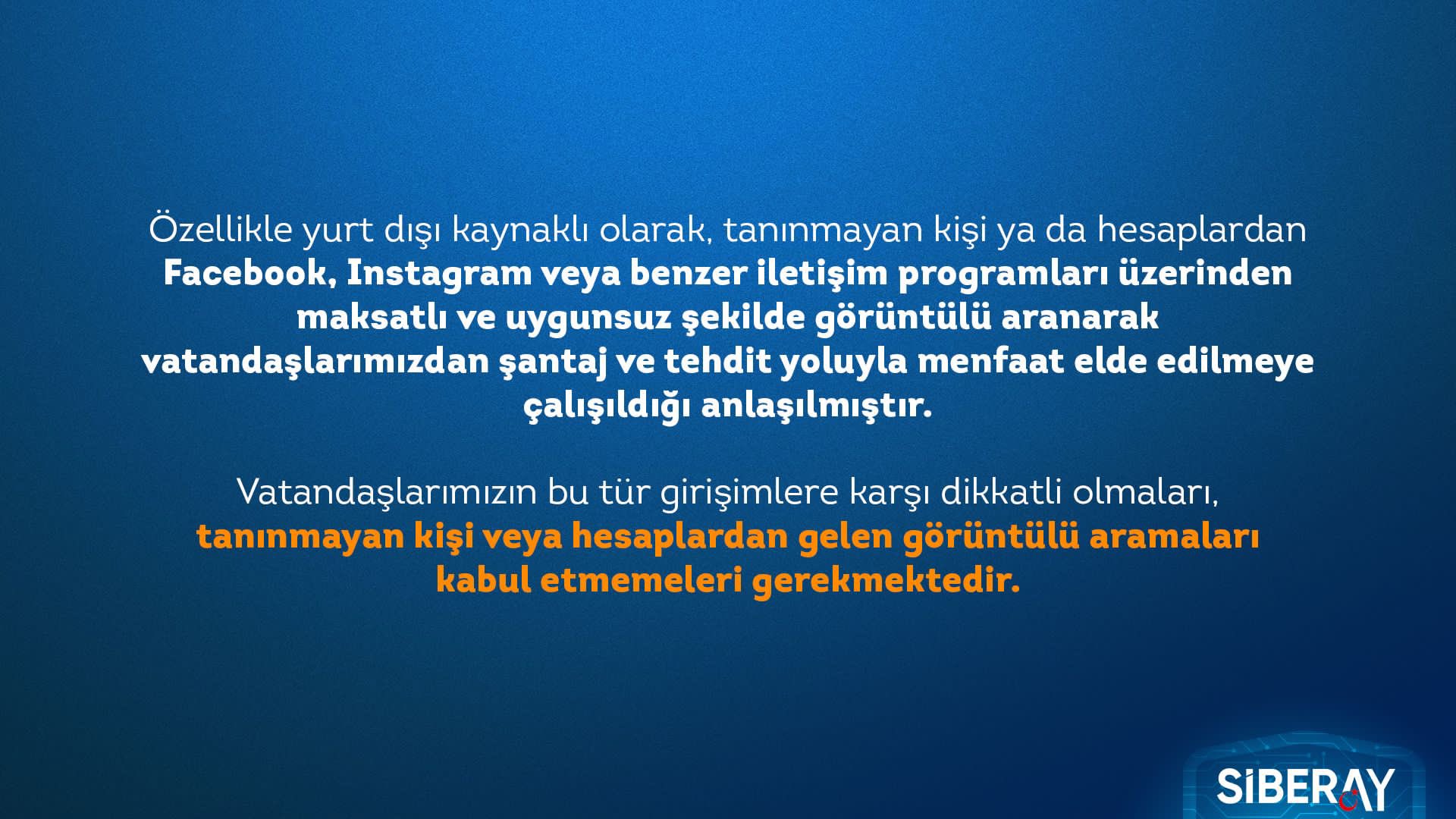 Dikkat sizin de başınıza gelebilir! Emniyet'ten flaş uyarı