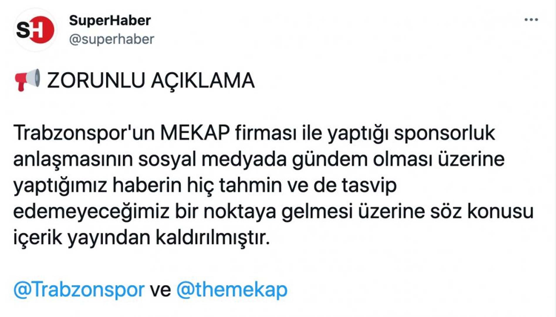 Sponsorluk anlaşmasına çirkin ifadeler kullanılmıştı! Trabzonspor o spor sayfasına dava açacak!