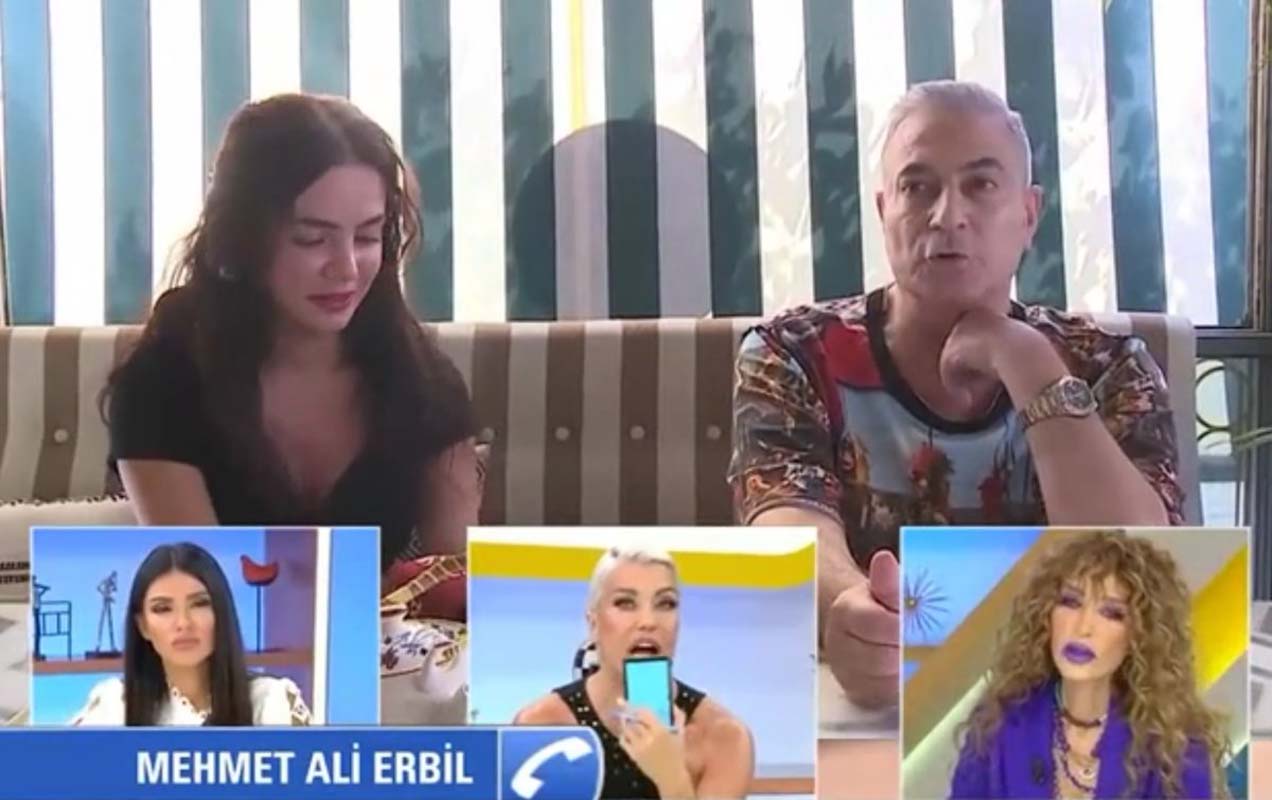 Ece Ronay ifşaladı! Mehmet Ali Erbil çileden çıktı! Deniz Akkaya ile canlı yayında birbirine girdiler! Sana belden aşağı çok iyi vururum