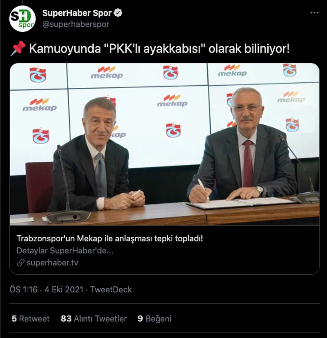 Sponsorluk anlaşmasına çirkin ifadeler kullanılmıştı! Trabzonspor o spor sayfasına dava açacak!