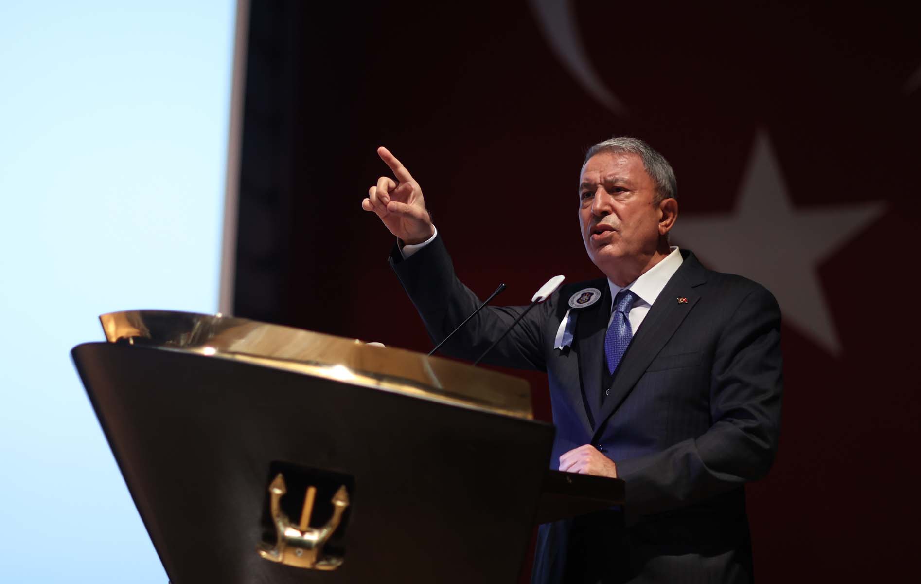 Bakan Akar, Yunanistan'ın faaliyetlerini değerlendirdi, uyardı: Türkiye’ye karşı üstünlük sağlayamazsınız, vazgeçin