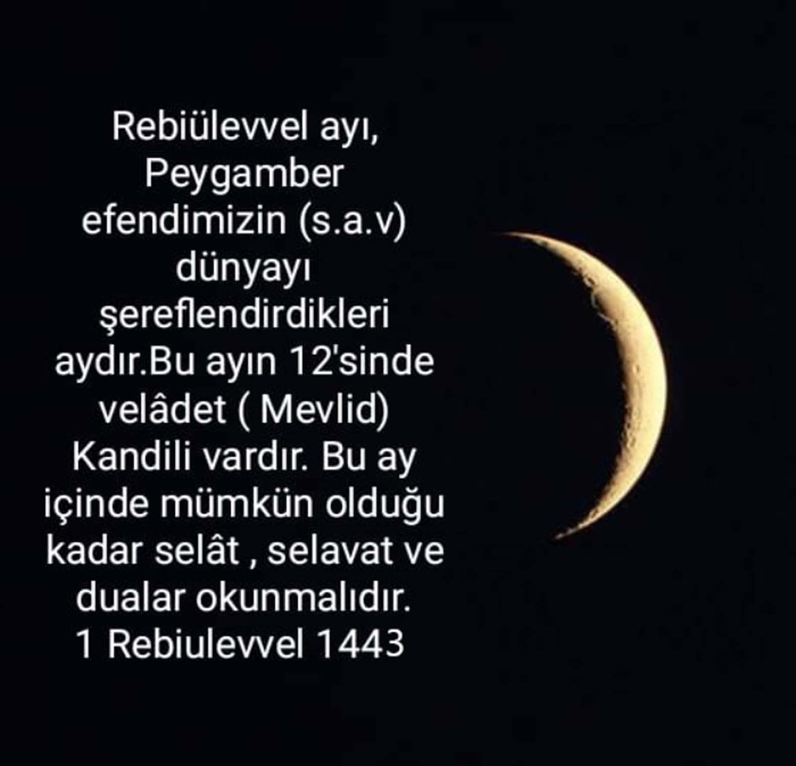 Rebiülevvel ayı ile ilgili resimli mesajlar 2021 | Rebiülevvel ayı ile ilgili kısa, uzun mesajlar