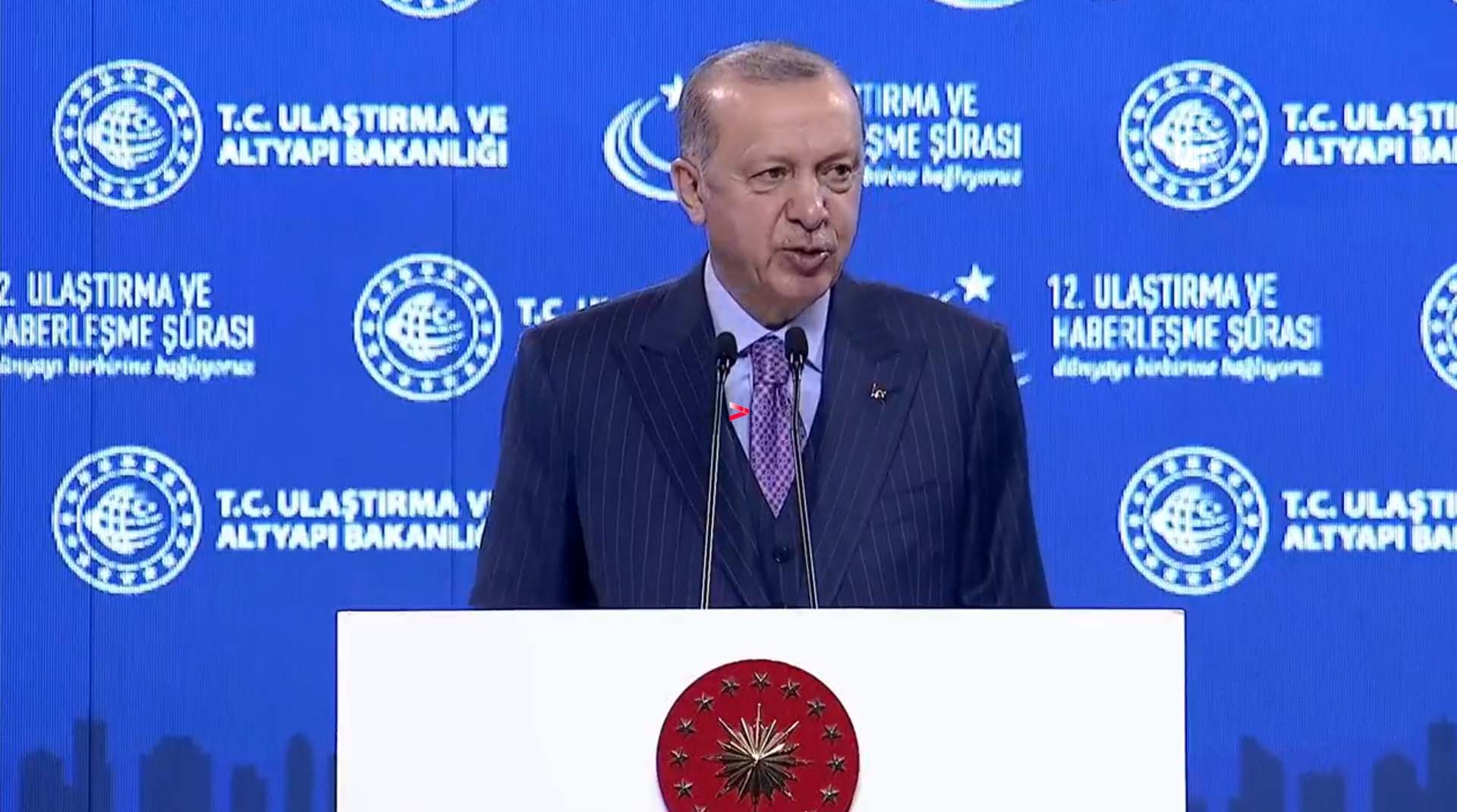 SON DAKİKA! Cumhurbaşkanı Erdoğan'dan, 12. Ulaştırma ve Haberleşme Şurası'nda önemli açıklamalar! Kanal İstanbul'un kazısına başlayacağız