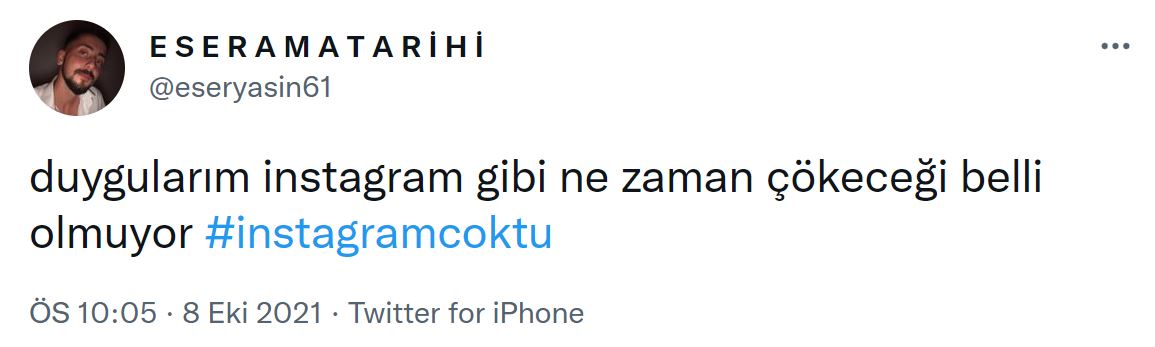 İnstagram çöktü mü son dakika | İntagram'da yine mi sorun yaşanıyor? 8 Ekim 2021 Cuma