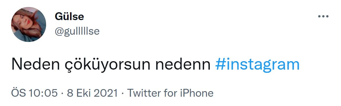 İnstagram çöktü mü son dakika | İntagram'da yine mi sorun yaşanıyor? 8 Ekim 2021 Cuma