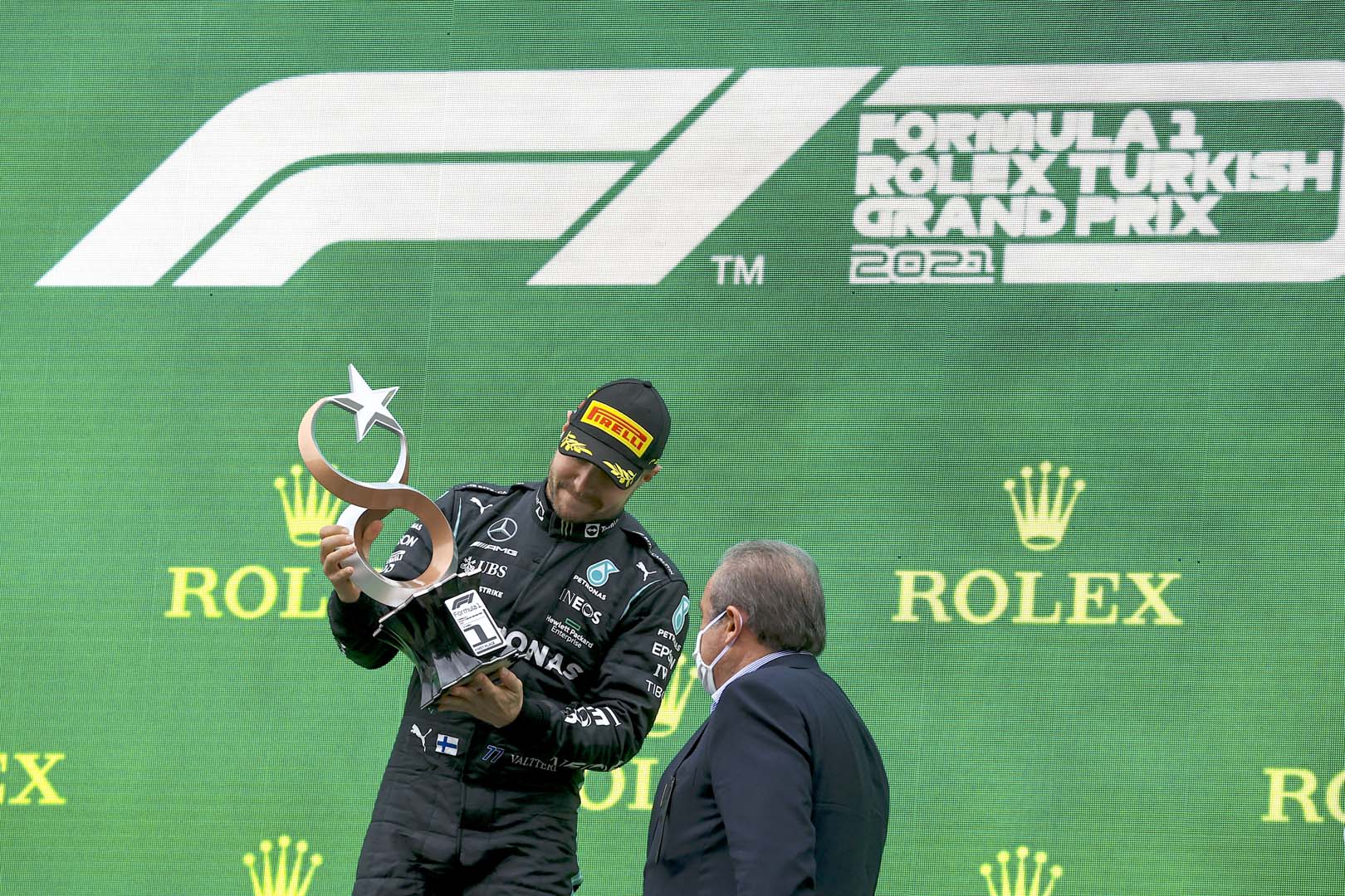 Formula 1 İstanbul Grand Prix'sinin (GP) galibi belli oldu! Galibiyete Bottas uzandı
