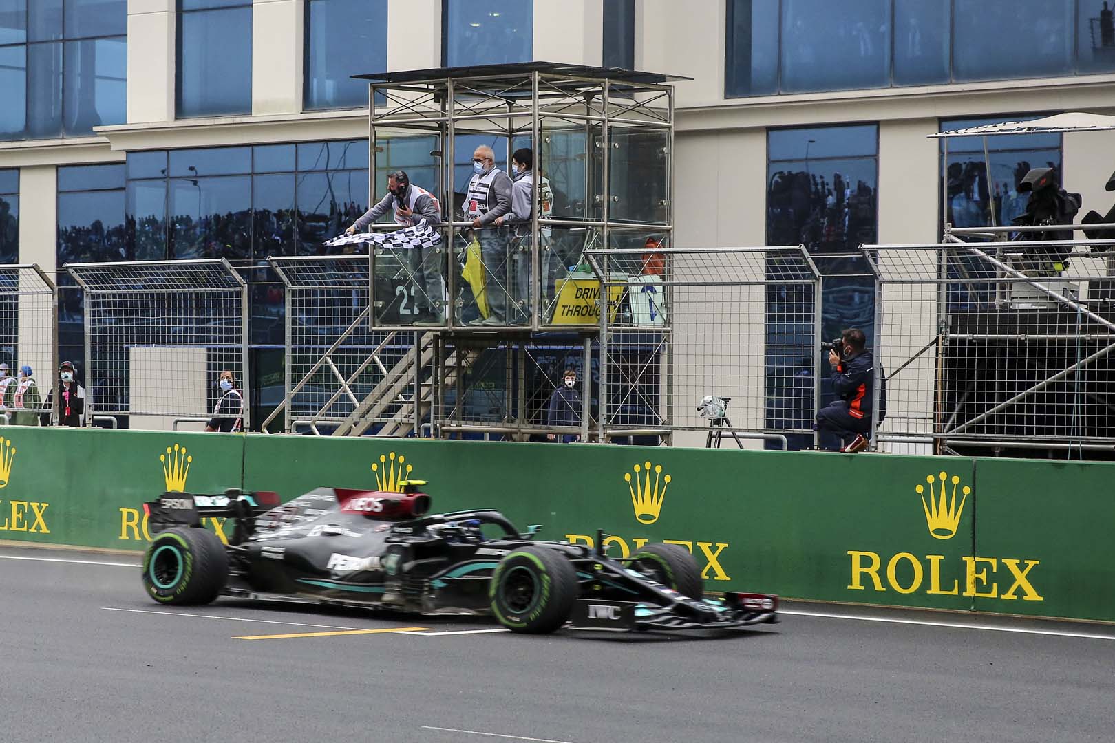 Formula 1 İstanbul Grand Prix'sinin (GP) galibi belli oldu! Galibiyete Bottas uzandı