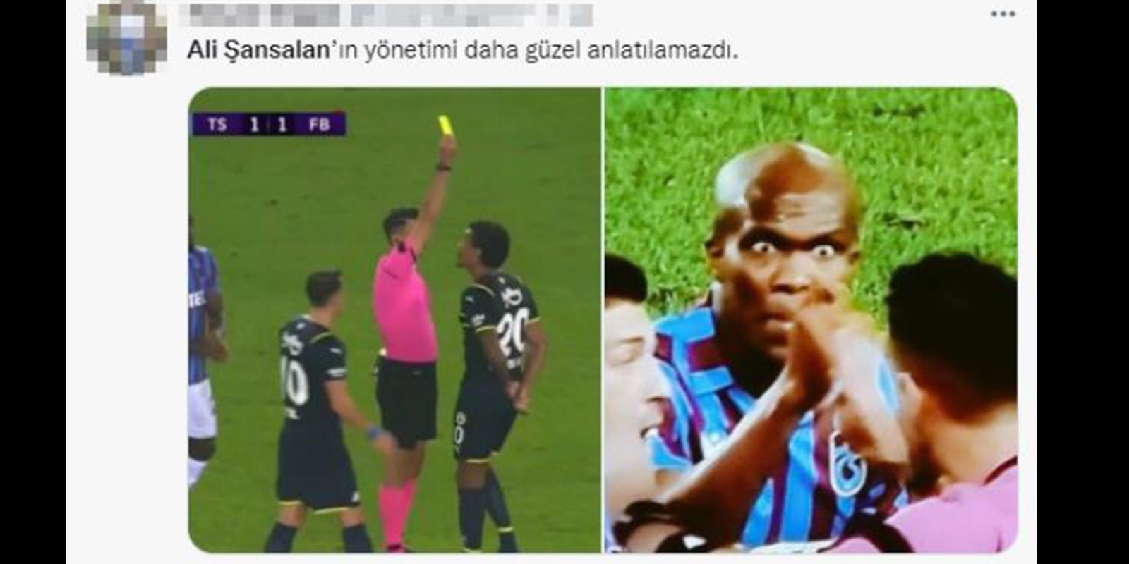 Trabzonspor - Fenerbahçe maçının hakemi Ali Şansalan gündeme oturdu!