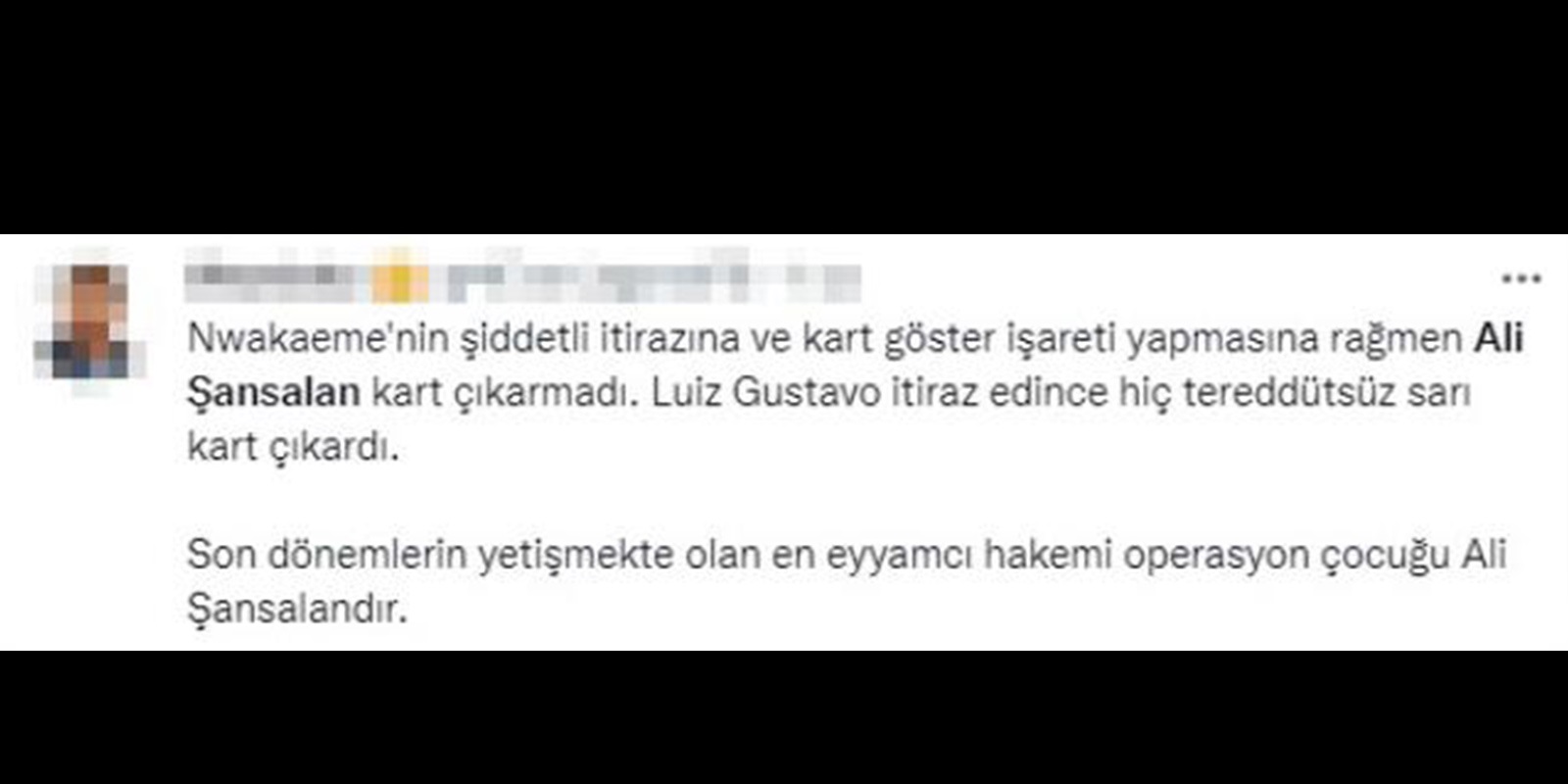 Trabzonspor - Fenerbahçe maçının hakemi Ali Şansalan gündeme oturdu!