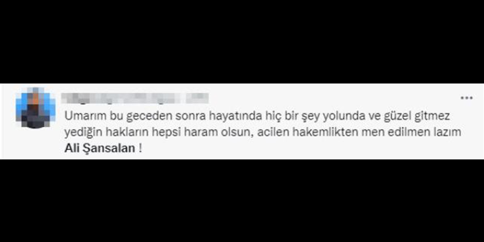 Trabzonspor - Fenerbahçe maçının hakemi Ali Şansalan gündeme oturdu!