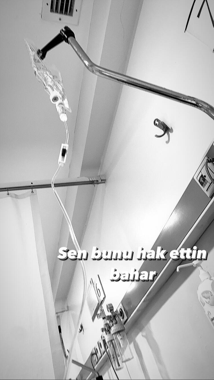 Bahar Şahin'den kötü haber! Eğlence gecesi hastanede son buldu! 