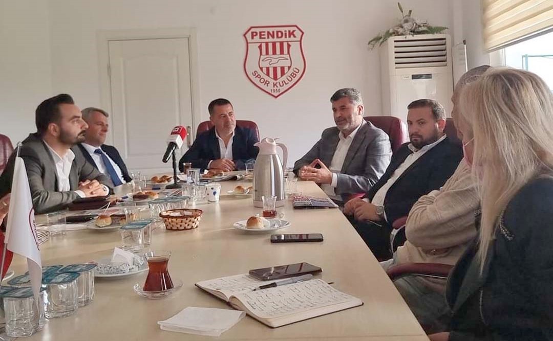 Pendikspor yönetimi, yerel basın ile bir araya geldi!