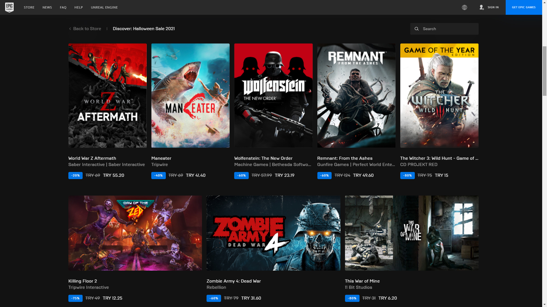 Epic Games Cadılar Bayramı İndirimi ne zaman? Epic Games Cadılar Bayramı İndirimi 2021