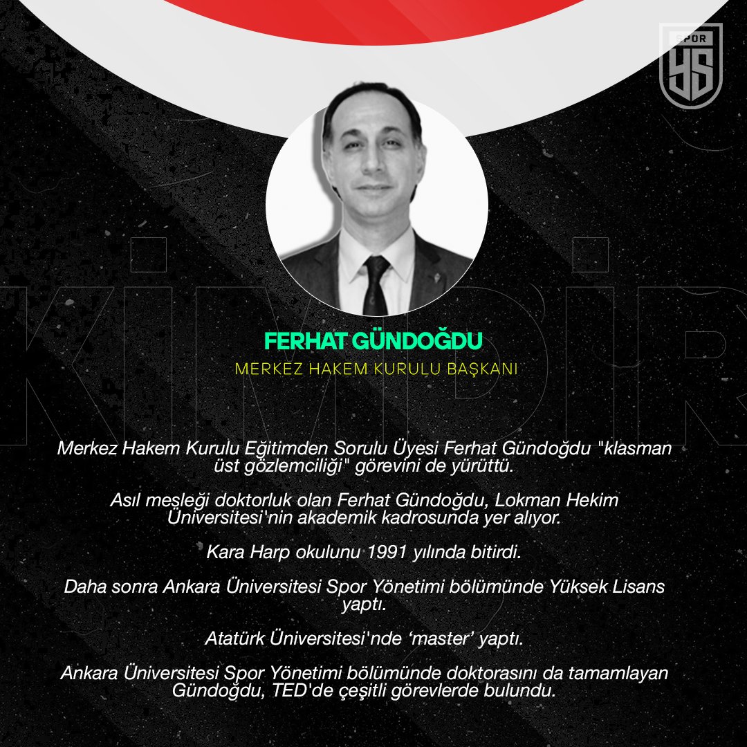 Ferhat Gündoğdu kimdir, nereli, kaç yaşında? MHK başkanı Ferhat Gündoğdu hangi takımlı?