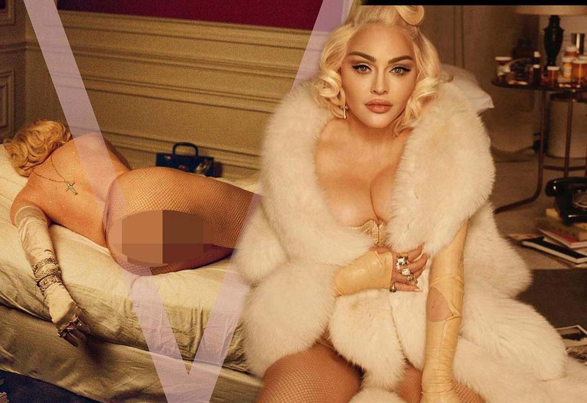 Marilyn Monroe'nun ölüm döşeğindeki pozunu canlandıran Madonna'ya sert tepki! Sapkın ve ürkütücü