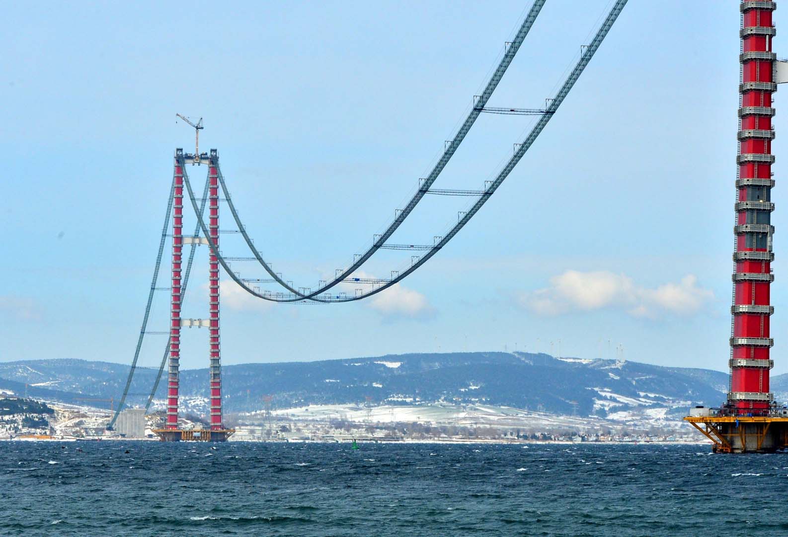 Bakan Karaismailoğlu'ndan açıklama! 1915 Çanakkale Köprüsü'nde son 6 tabliye!