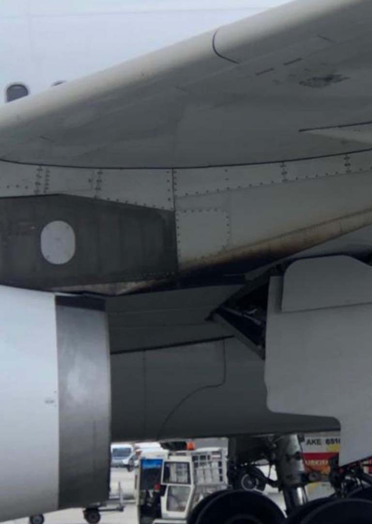 Son dakika | Uçak'ta korkutan patlama! Yolcular korku dolu anlar yaşadı