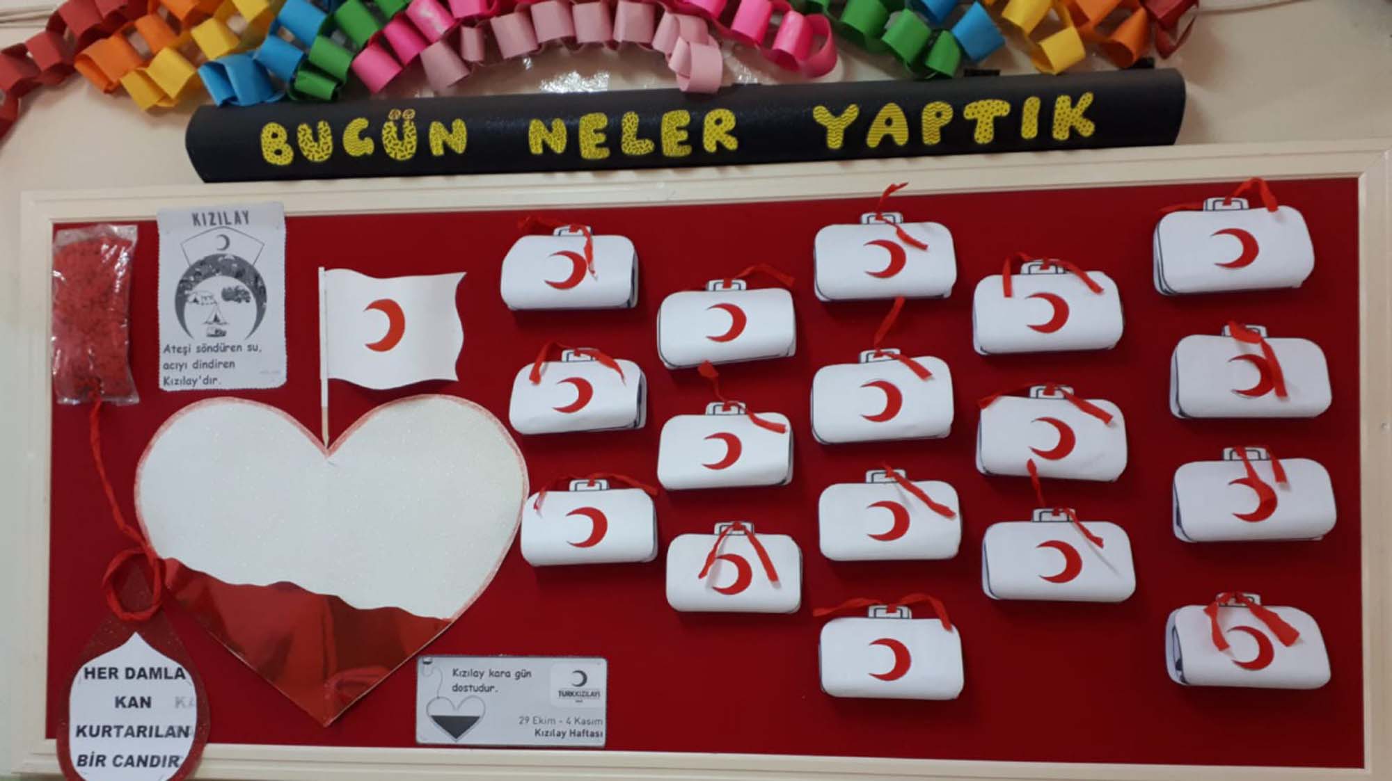 Kızılay haftası okul öncesi etkinlikler 2021 | Kızılay haftası için öğrenci etkinlikleri 2021