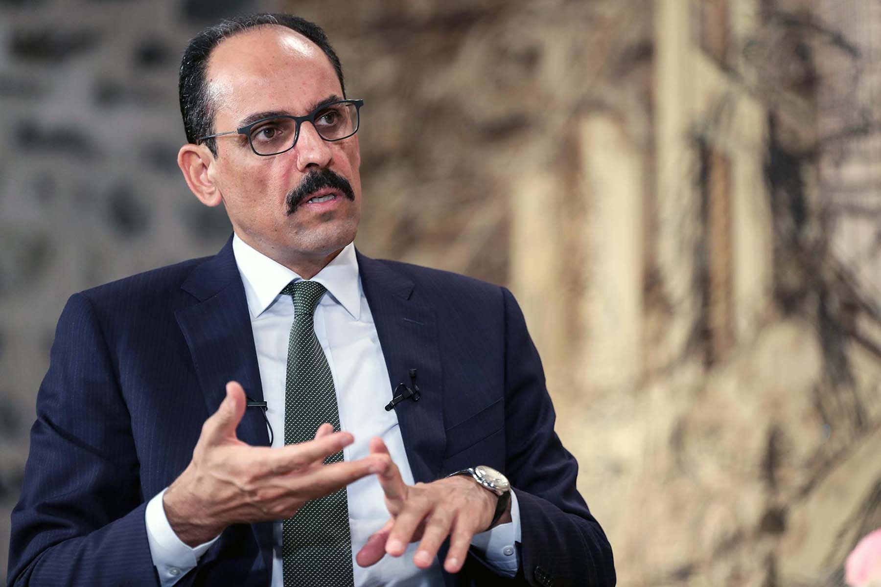 Son dakika | İbrahim Kalın'dan önemli açıklamalar: F- 16, F-35 ve S-400, sınır ötesi operasyon, Rusya- Ukrayna gerilimi