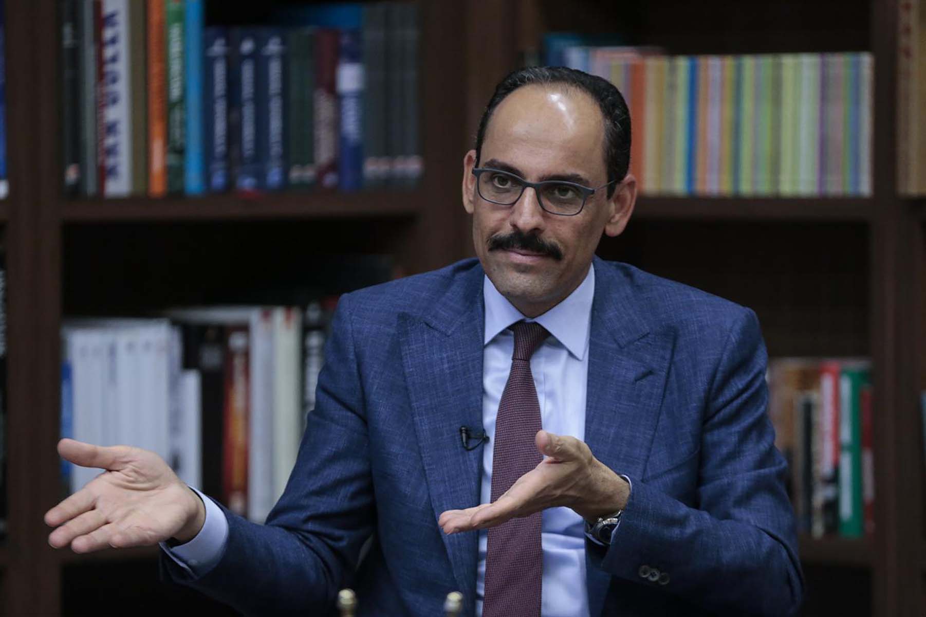 Son dakika | İbrahim Kalın'dan önemli açıklamalar: F- 16, F-35 ve S-400, sınır ötesi operasyon, Rusya- Ukrayna gerilimi