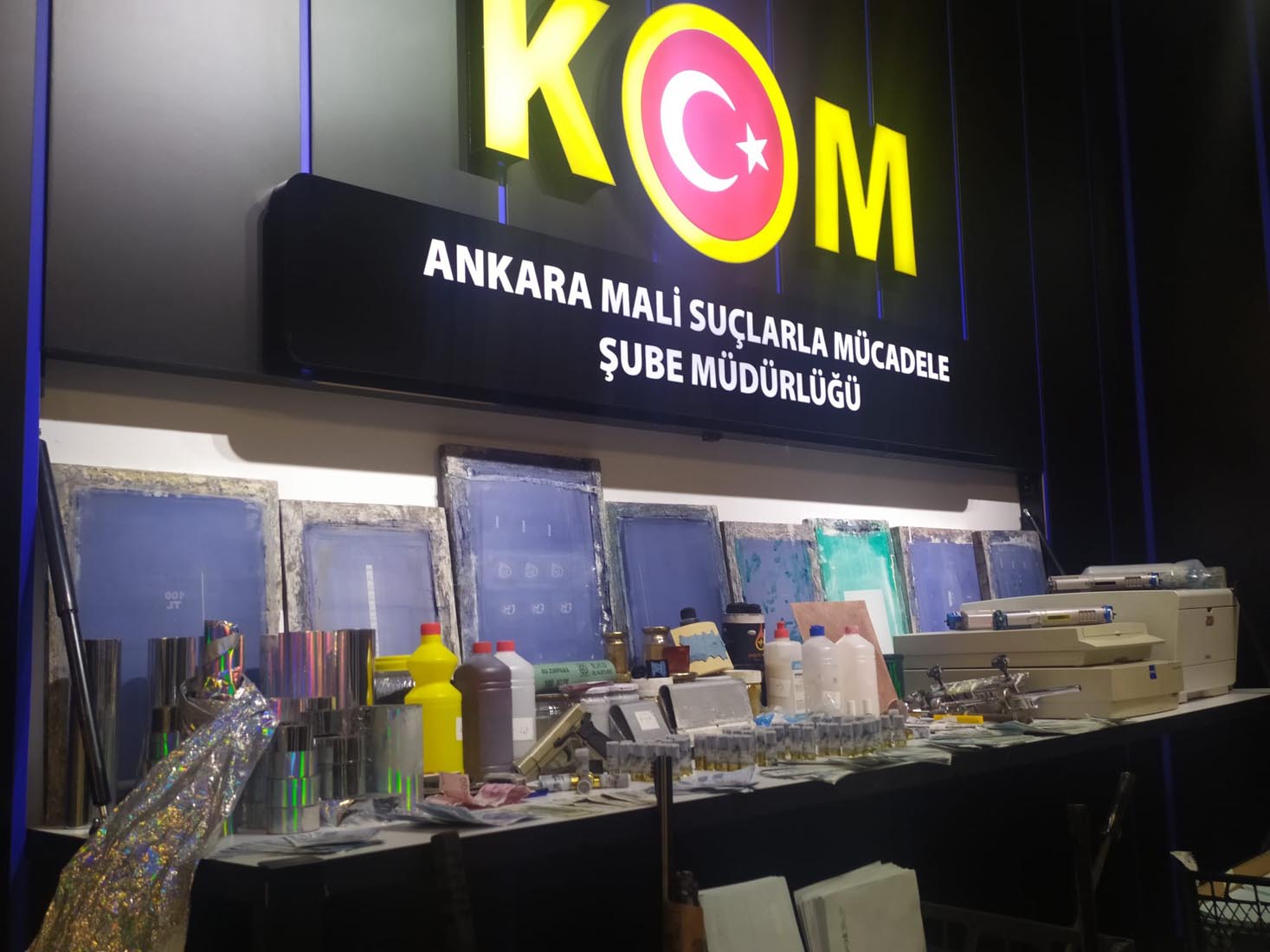 Sahte para basmak için villayı matbaaya dönüştürdüler! Ali Babanın Çiftliği operasyonunda 11 gözaltı!